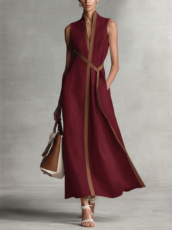Rheanna™ | Linen Premium Maxi Dress