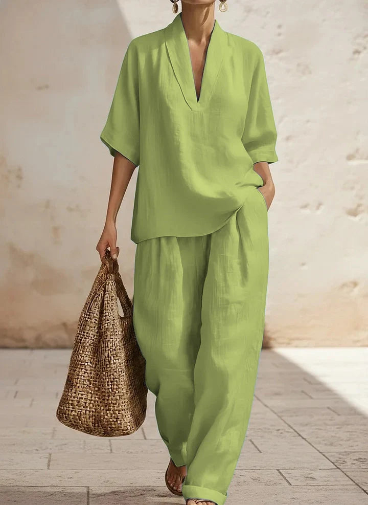 Lilly | Effortless Linen Two-Piece Set