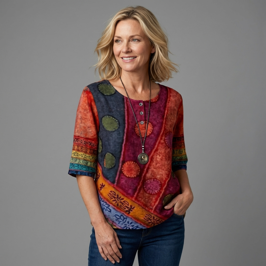 Jany | Elegant Boho Top