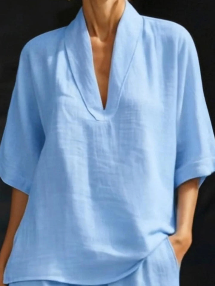 Mireille | Effortless Linen Two-Piece Set