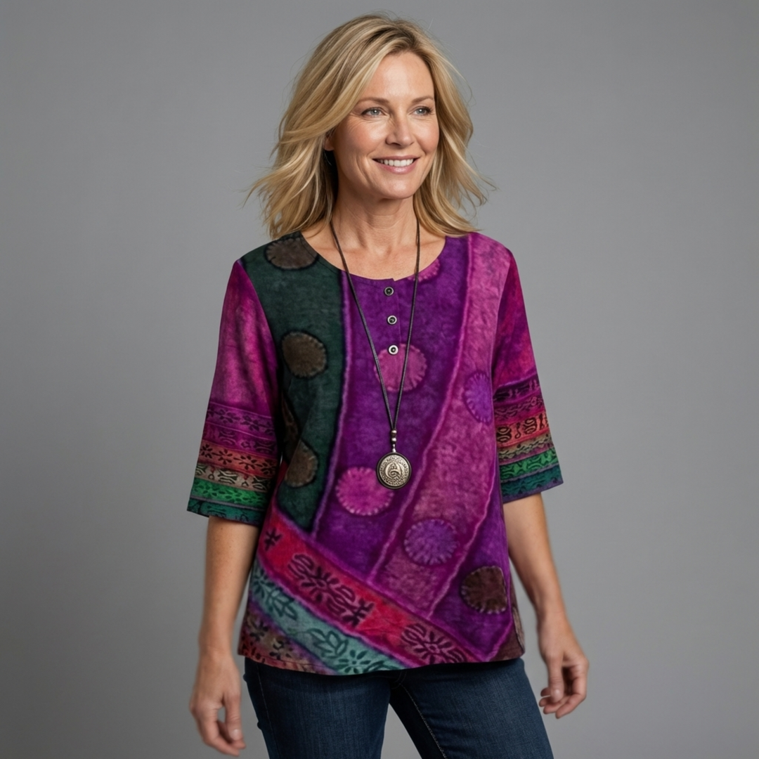 Jany | Elegant Boho Top