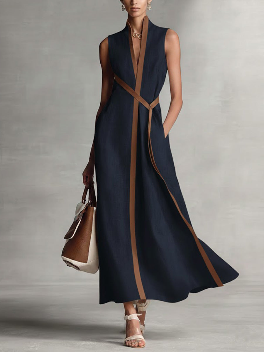 Rheanna™ | Linen Premium Maxi Dress