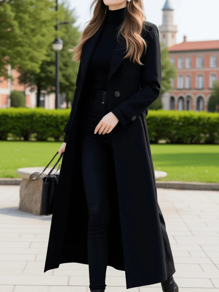 Wool Coat – Stylish Long Design for Warmth and Versatility