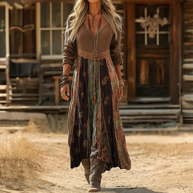 Cleo | Long Sleeve Vintage Dress