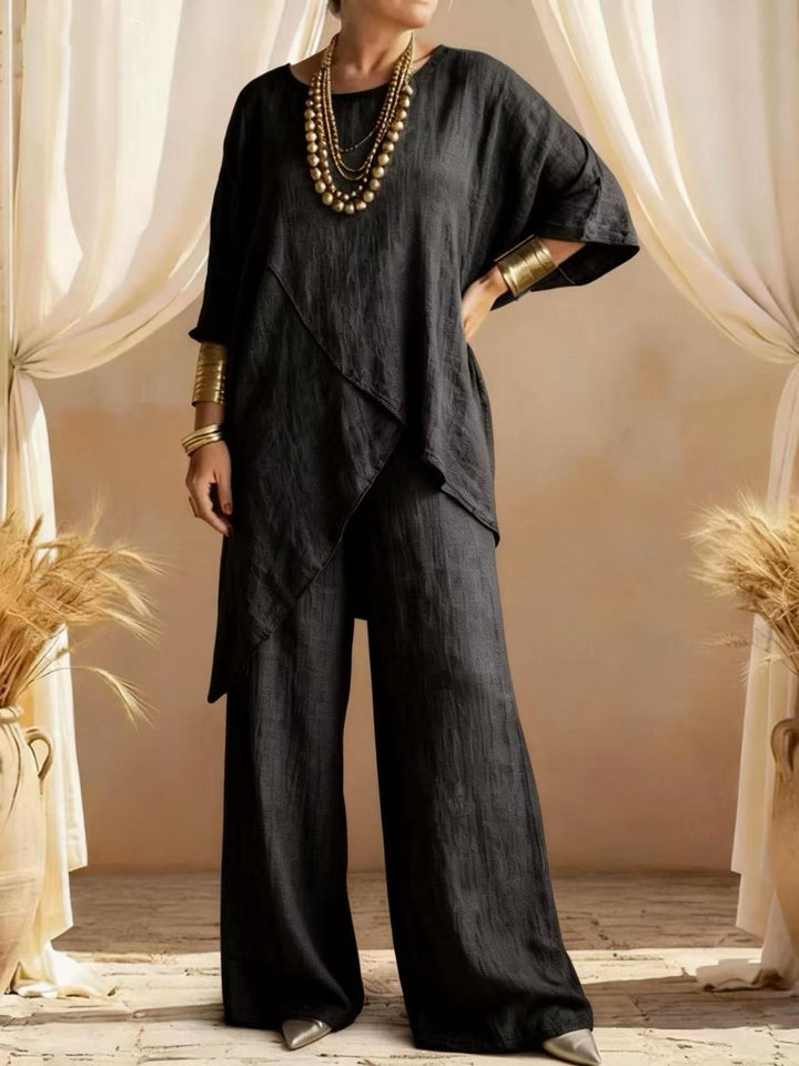 Jacqueline™ | Effortless Linen-Cotton Two-Piece Set