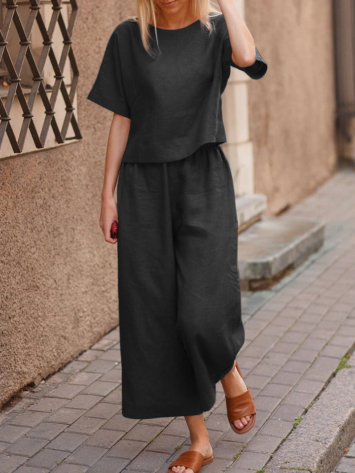 Sharon™ | Relaxed Linen Two-Piece Set