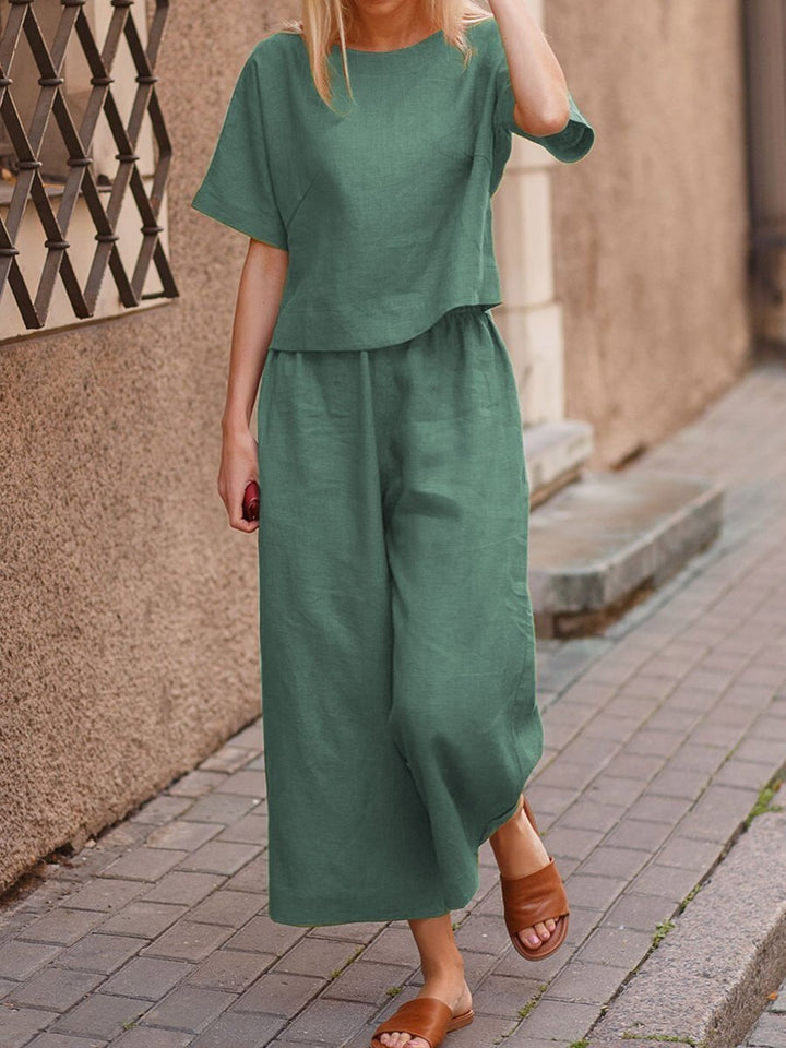 Sharon™ | Relaxed Linen Two-Piece Set