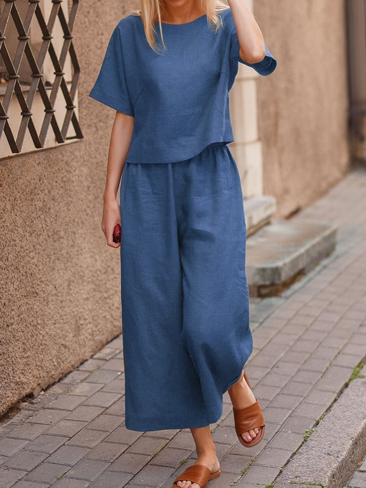 Sharon™ | Relaxed Linen Two-Piece Set