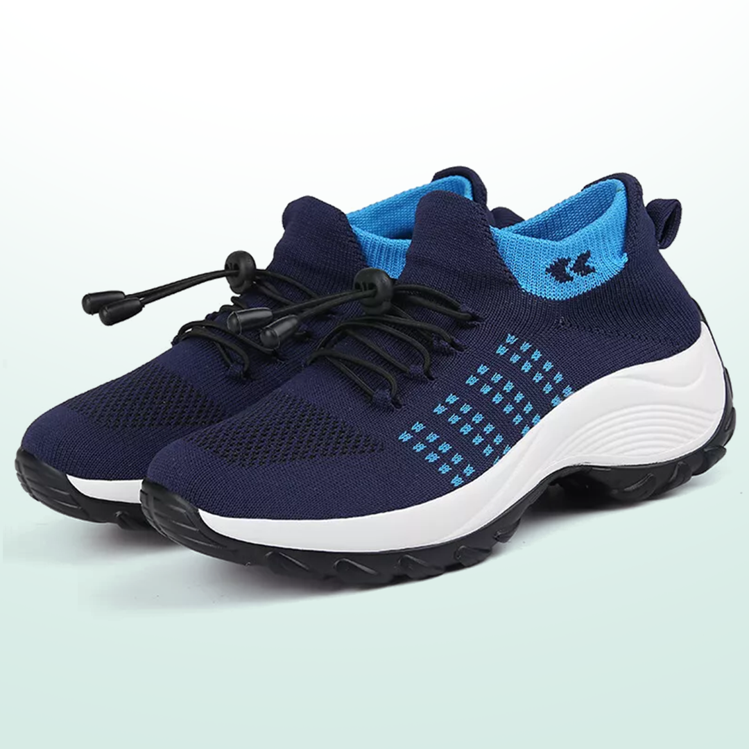 Ambulo Orthopedic Shoes Knitted Fabric - Dark Blue