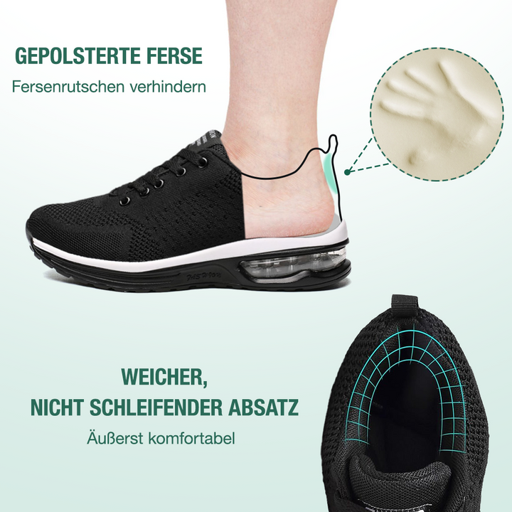 SanoWalk Orthopedic Shoes - All Black