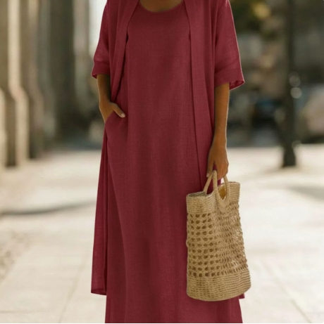 Bella™ | Effortless Linen-Cotton Two-Piece Set