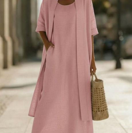 Bella™ | Effortless Linen-Cotton Two-Piece Set