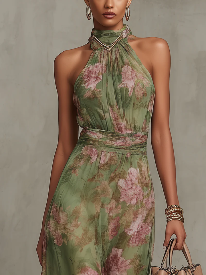 Sara | Elegant Floral Dress