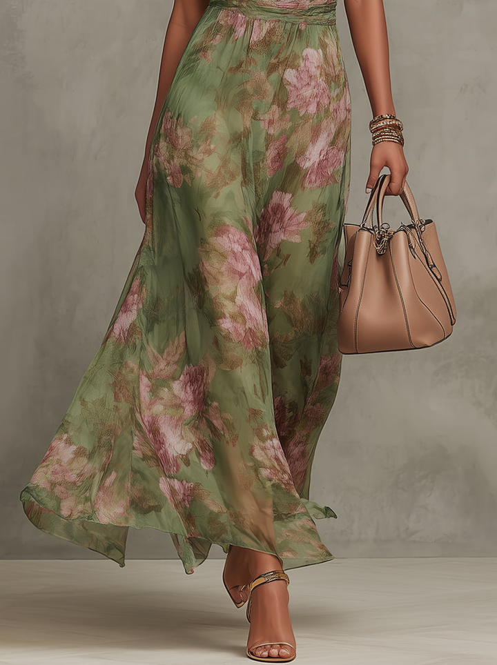 Sara | Elegant Floral Dress