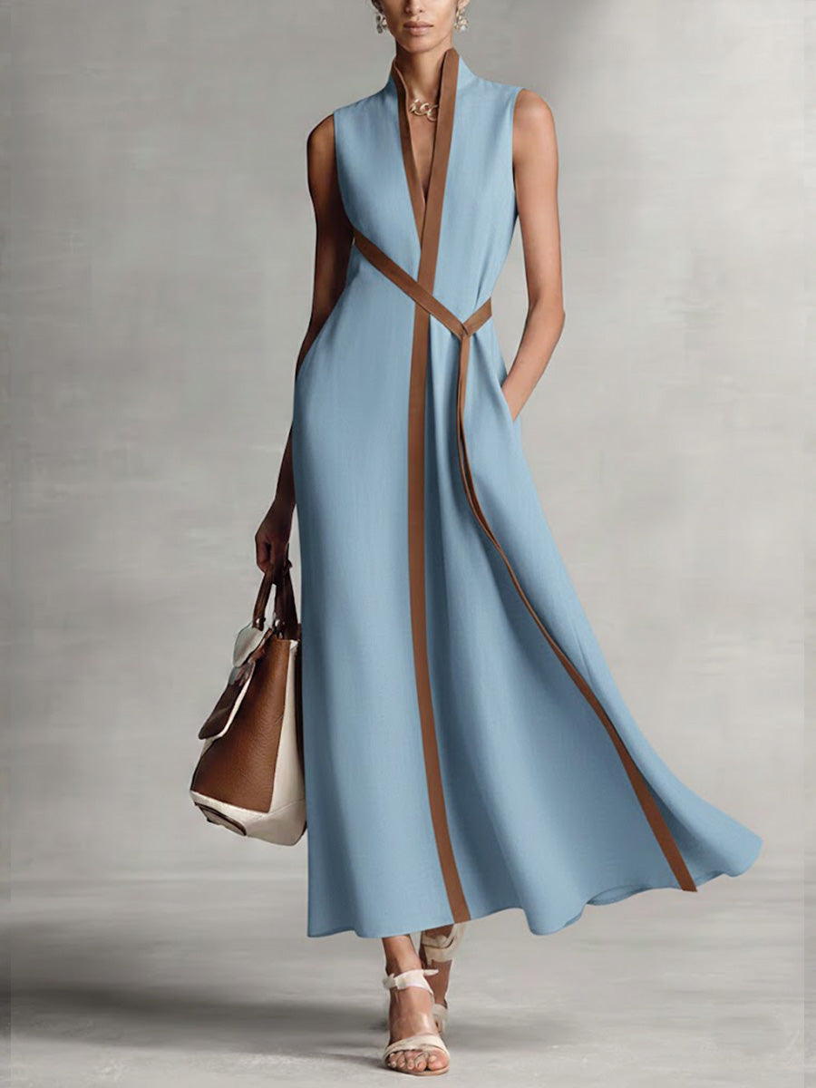 Rheanna™ | Linen Premium Maxi Dress