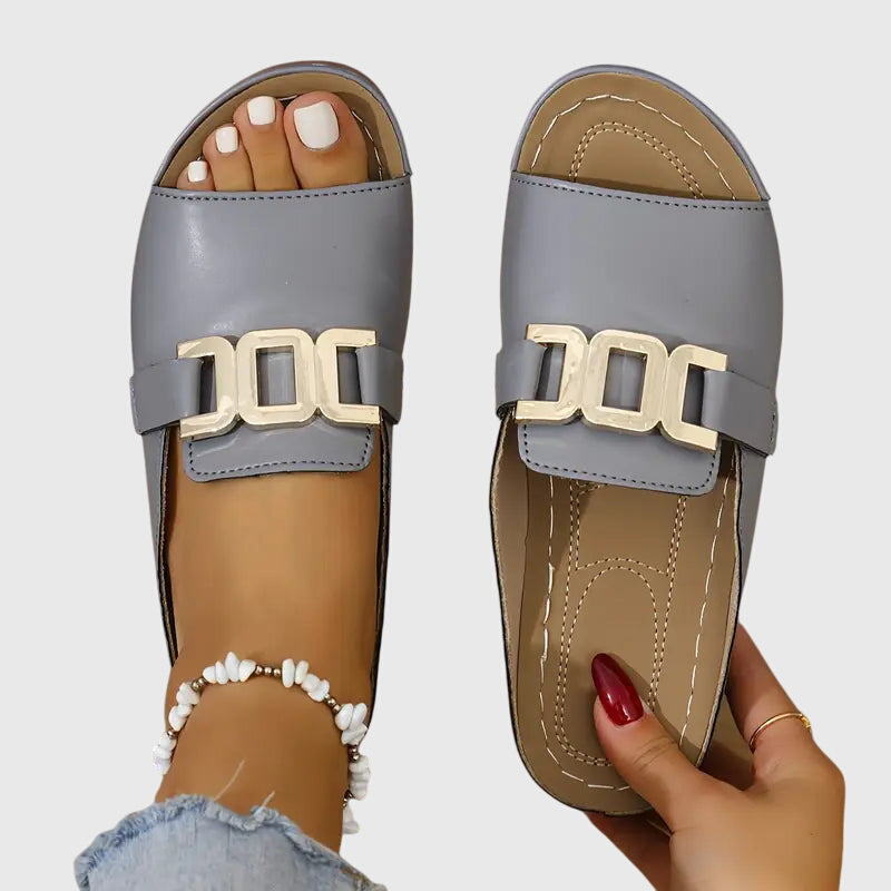 Kelly | Comfy Buckle Sandals