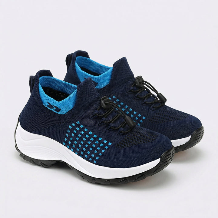 Ambulo Orthopedic Shoes Knitted Fabric - Dark Blue