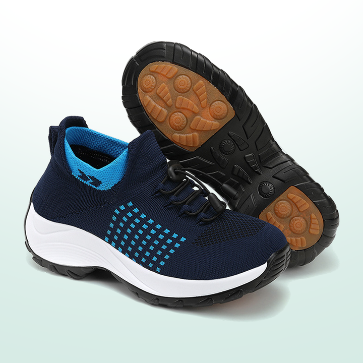 Ambulo Orthopedic Shoes Knitted Fabric - Dark Blue