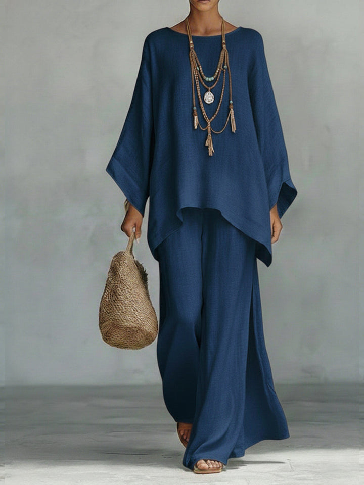 Celine | Elegant Linen Two-Piece Set