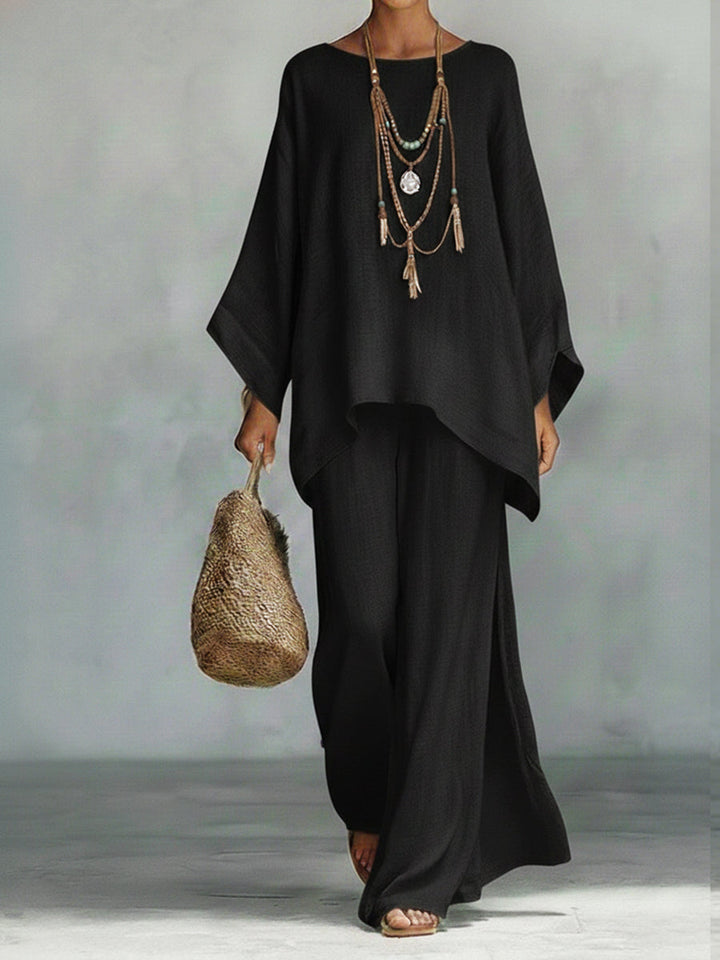 Celine | Elegant Linen Two-Piece Set