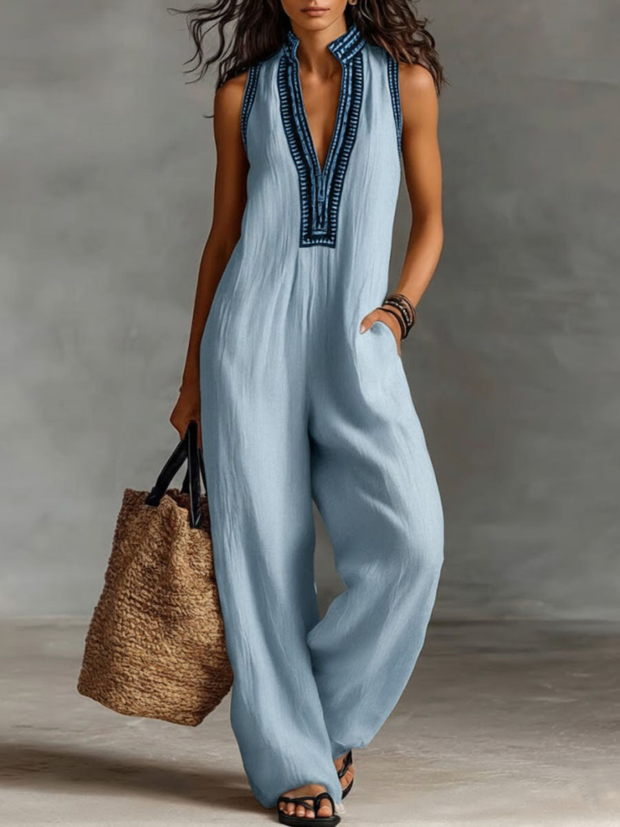 Sophie™ | Effortless Linen Jumpsuit