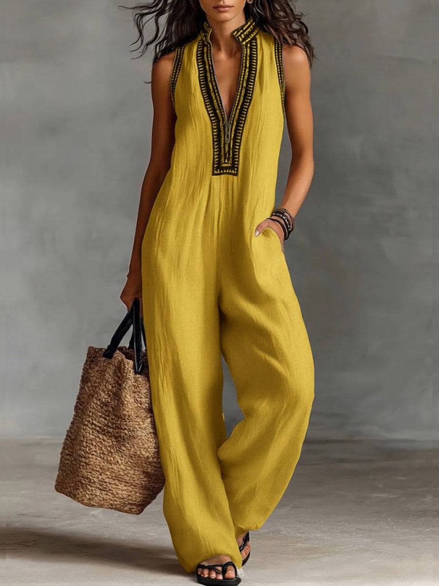Sophie™ | Effortless Linen Jumpsuit